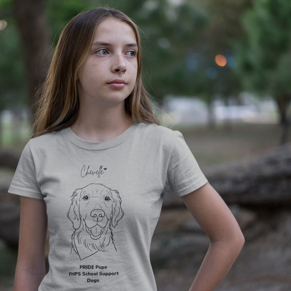 PRIDE Pup: Chevelle           (tshirt, longsleeve, crewneck, & hoodie)