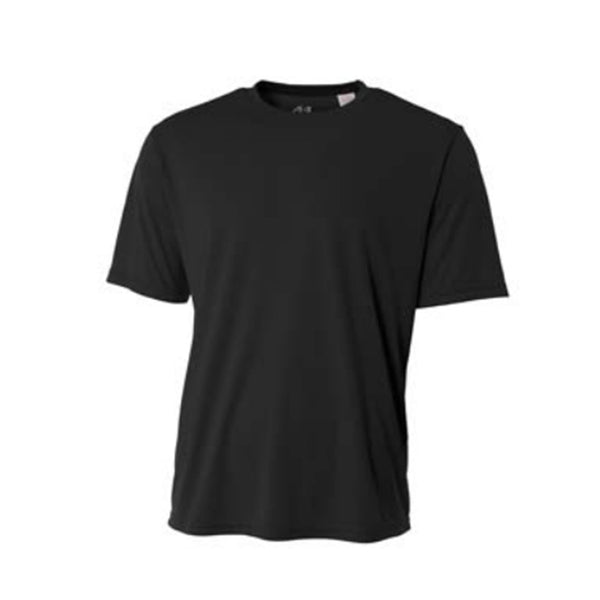 Black Short Sleeve Cooling Performance Team Shirt