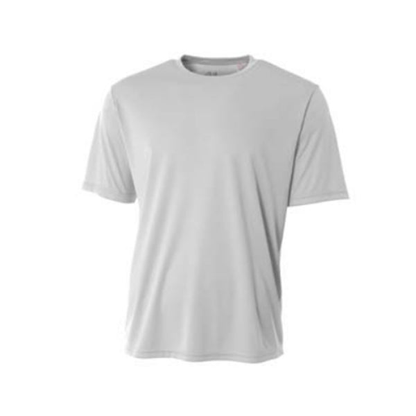 Gray Short Sleeve Cooling Performance Team Shirt
