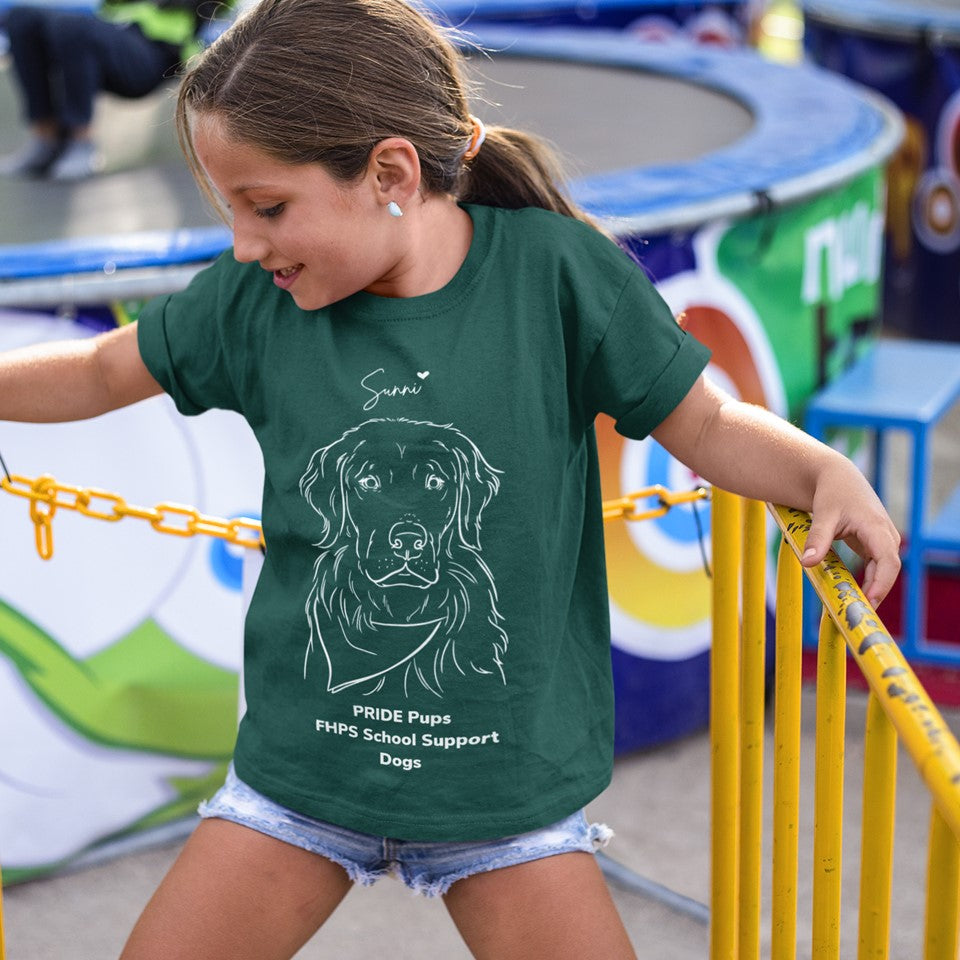 PRIDE Pup: Sunni          (tshirt, longsleeve, crewneck, & hoodie)