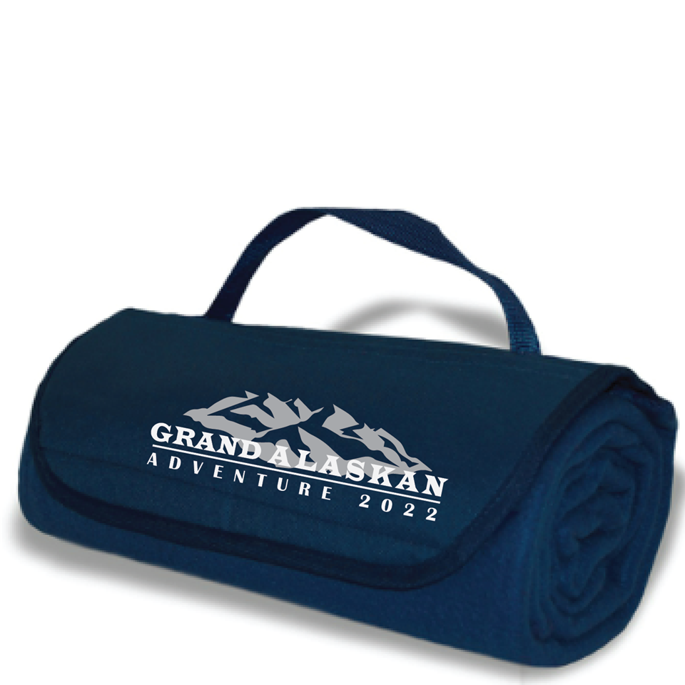 Grand Alaskan Adventure 2022 Navy Blanket