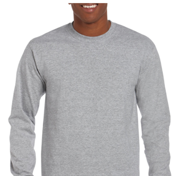 Crusaders Grey Long Sleeve Team Shirt