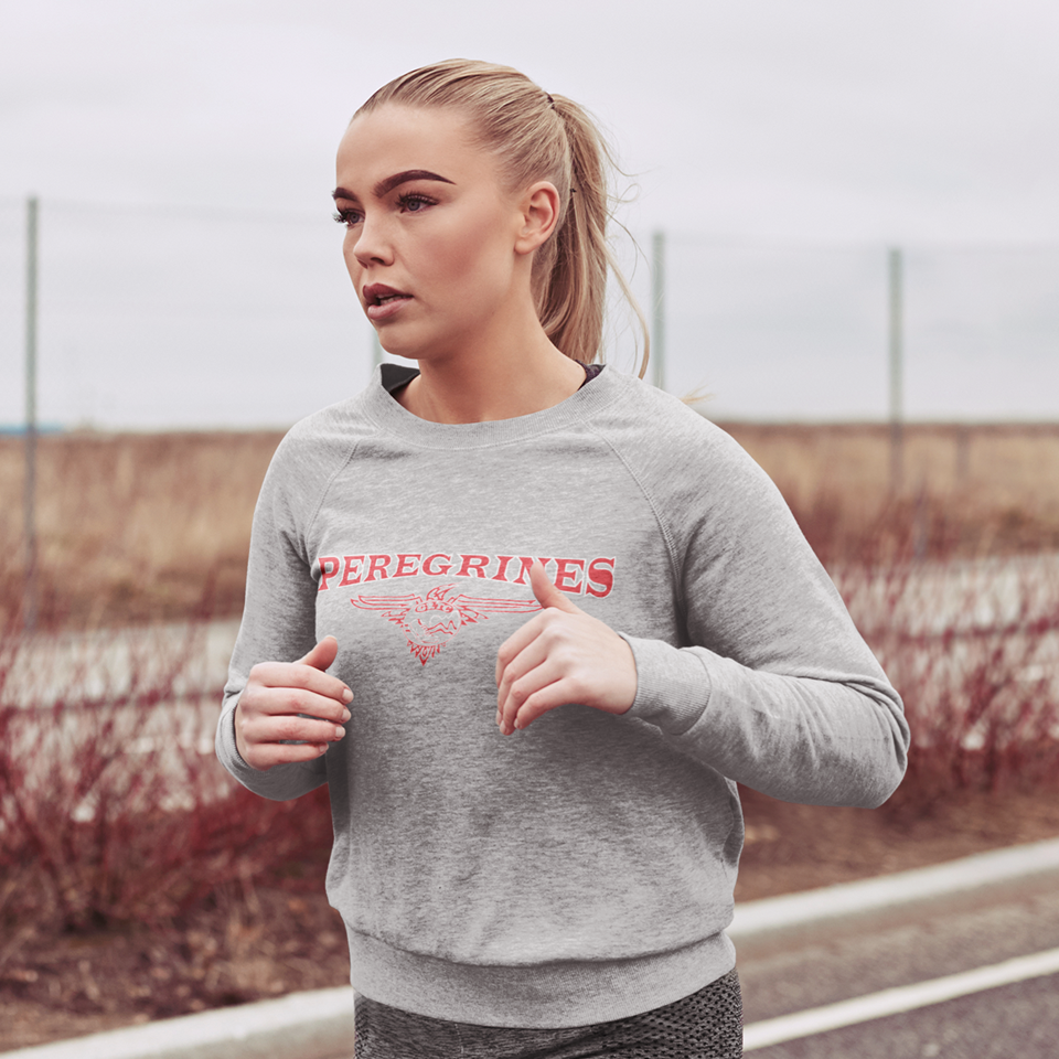 Gray Team Crewneck Sweatshirt